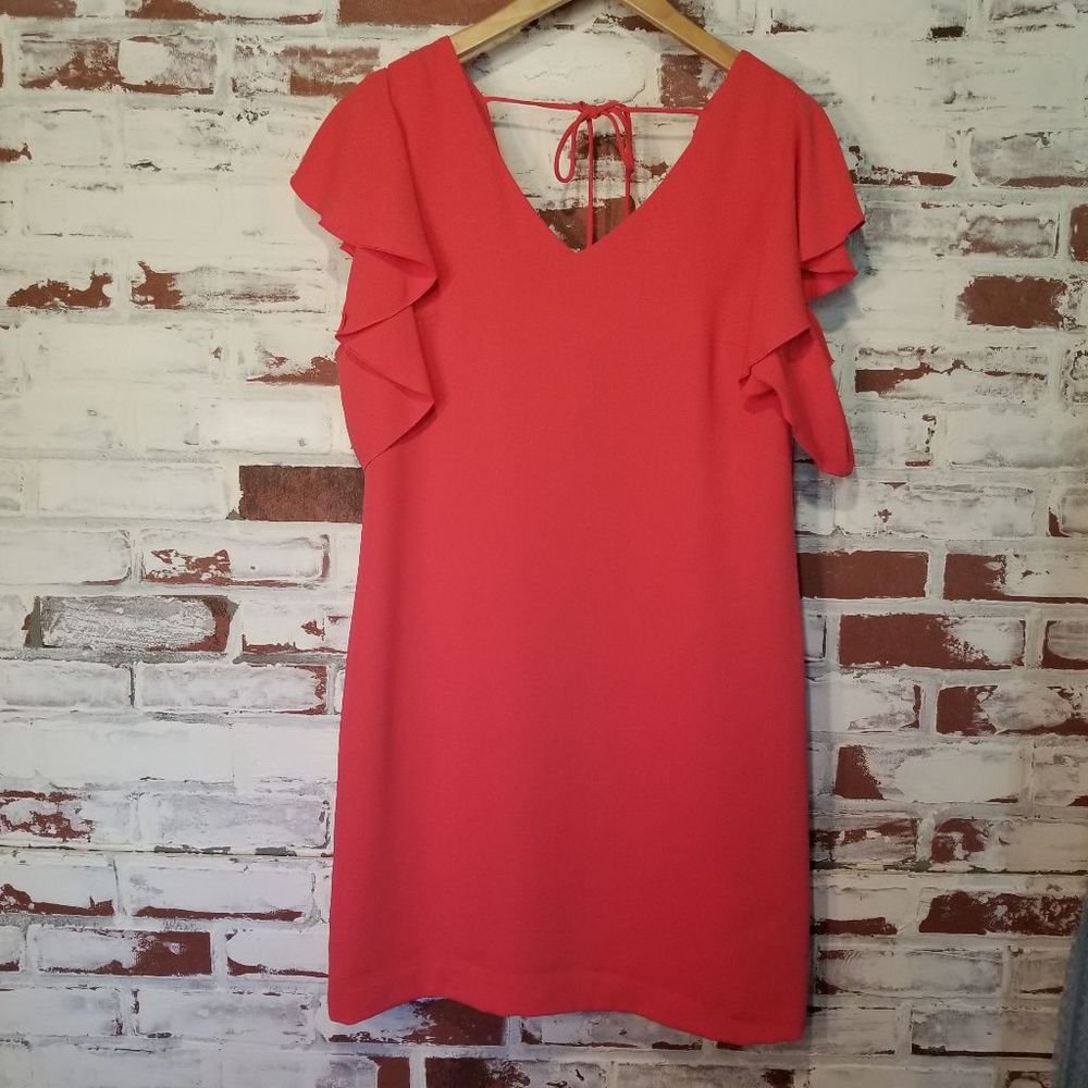 COPY - Trina Turk Coral Kaidance Cold Shoulder Dress